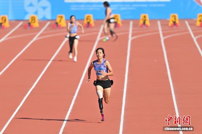 全国残特奥会田径赛事在广东奥林匹克体育中心